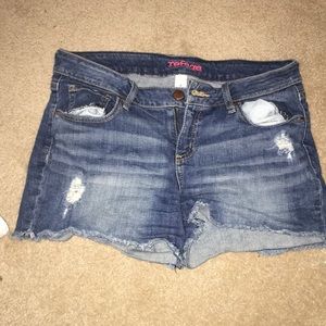 Jean shorts
